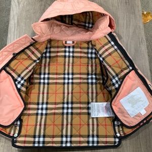 Burberry toddler jacket